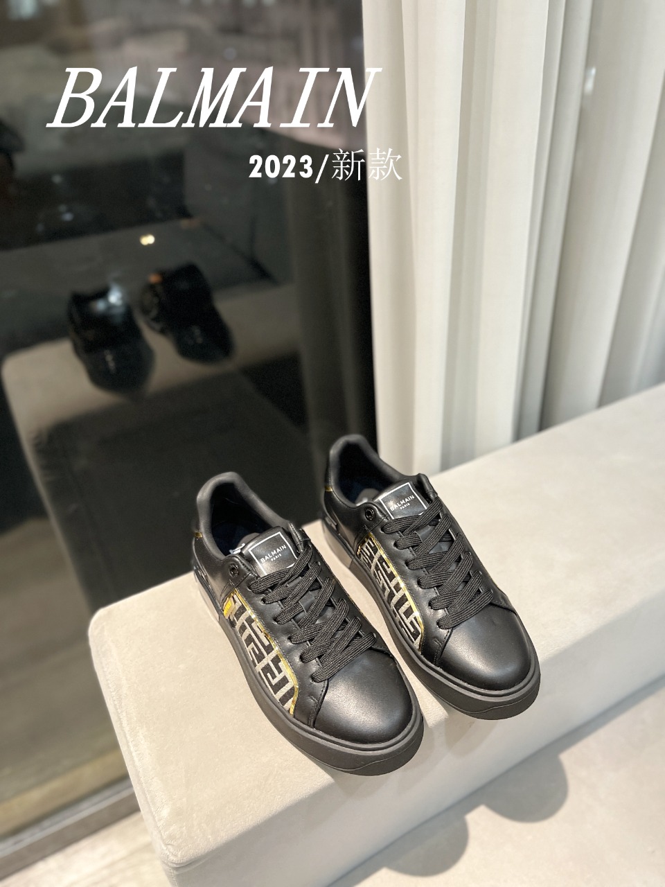 Balmain.巴尔曼2023最新春夏经典运动鞋独家首发香港美国巴黎各大时尚博主及明星同款男女同款休闲鞋