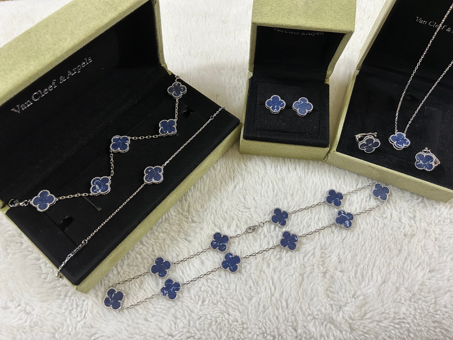 VCA Bracelet, VCA Earrings, VCA Ring, VCA Necklace