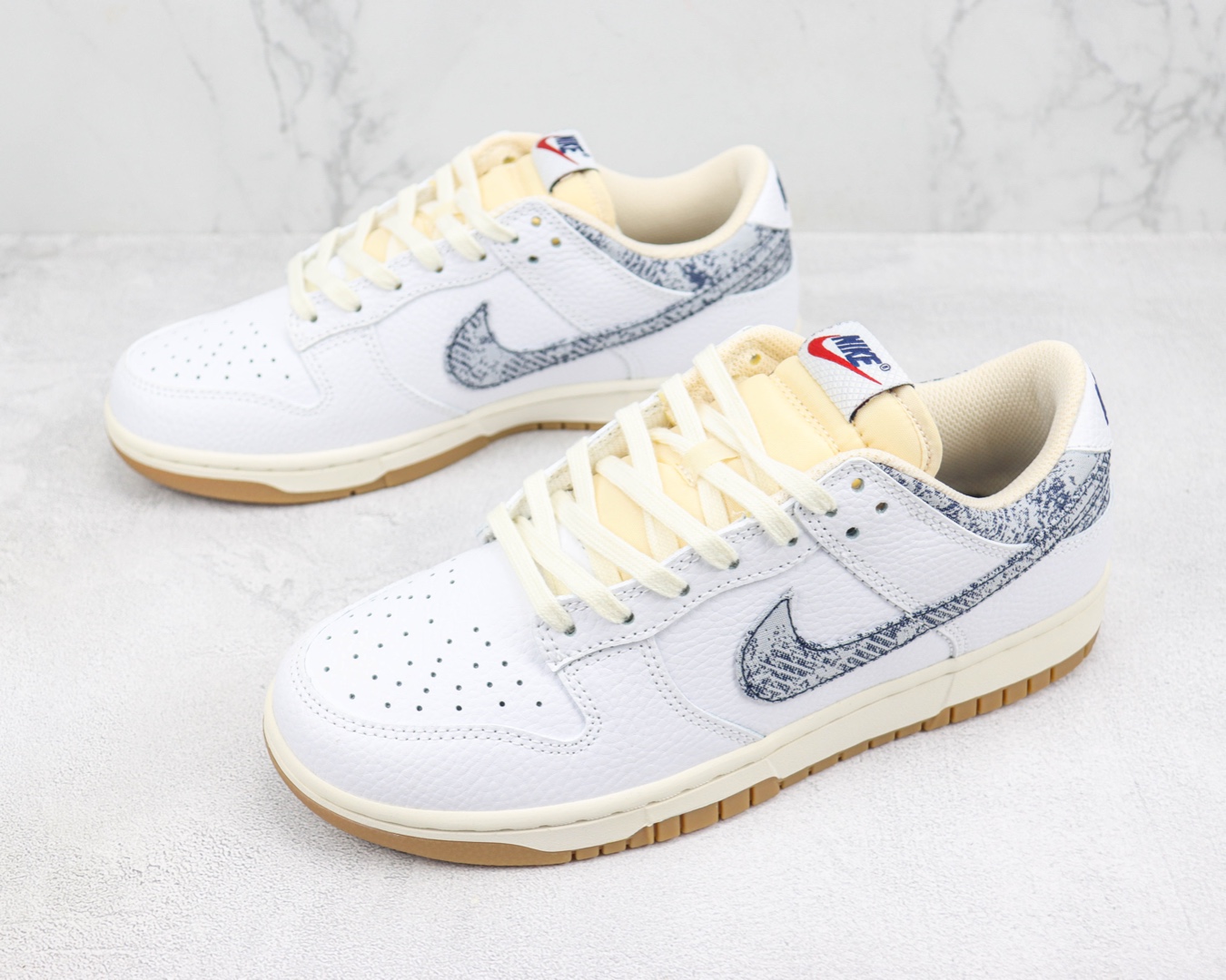 全新C版纯原DUNK水洗丹宁货号FN6881100NikeDunkSBLow“WashedDenim”知