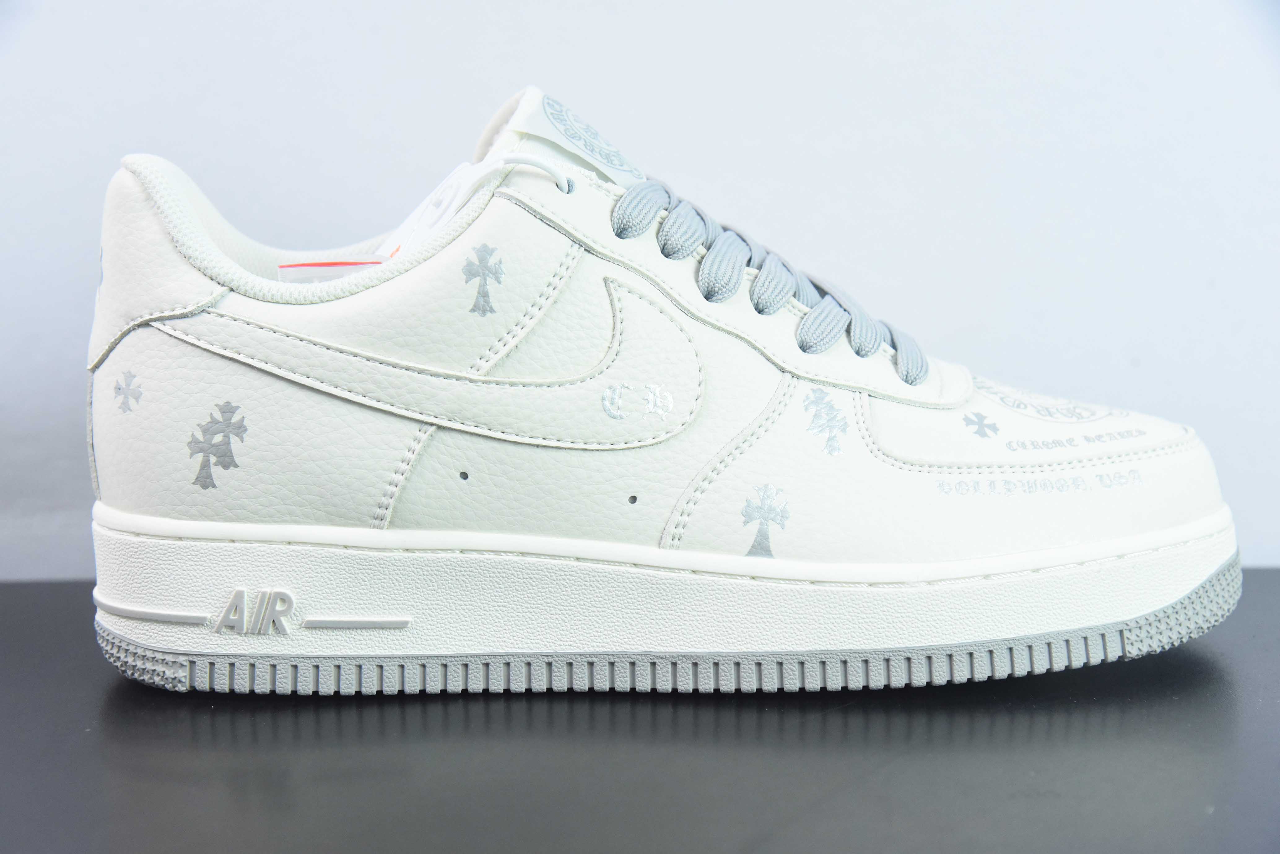 CAO11483341 Chrome Hearts x Nike Air Force 1 '07 Low "Chrome Hearts", Air Force 1, número de artículo: KL2307-502, tall…