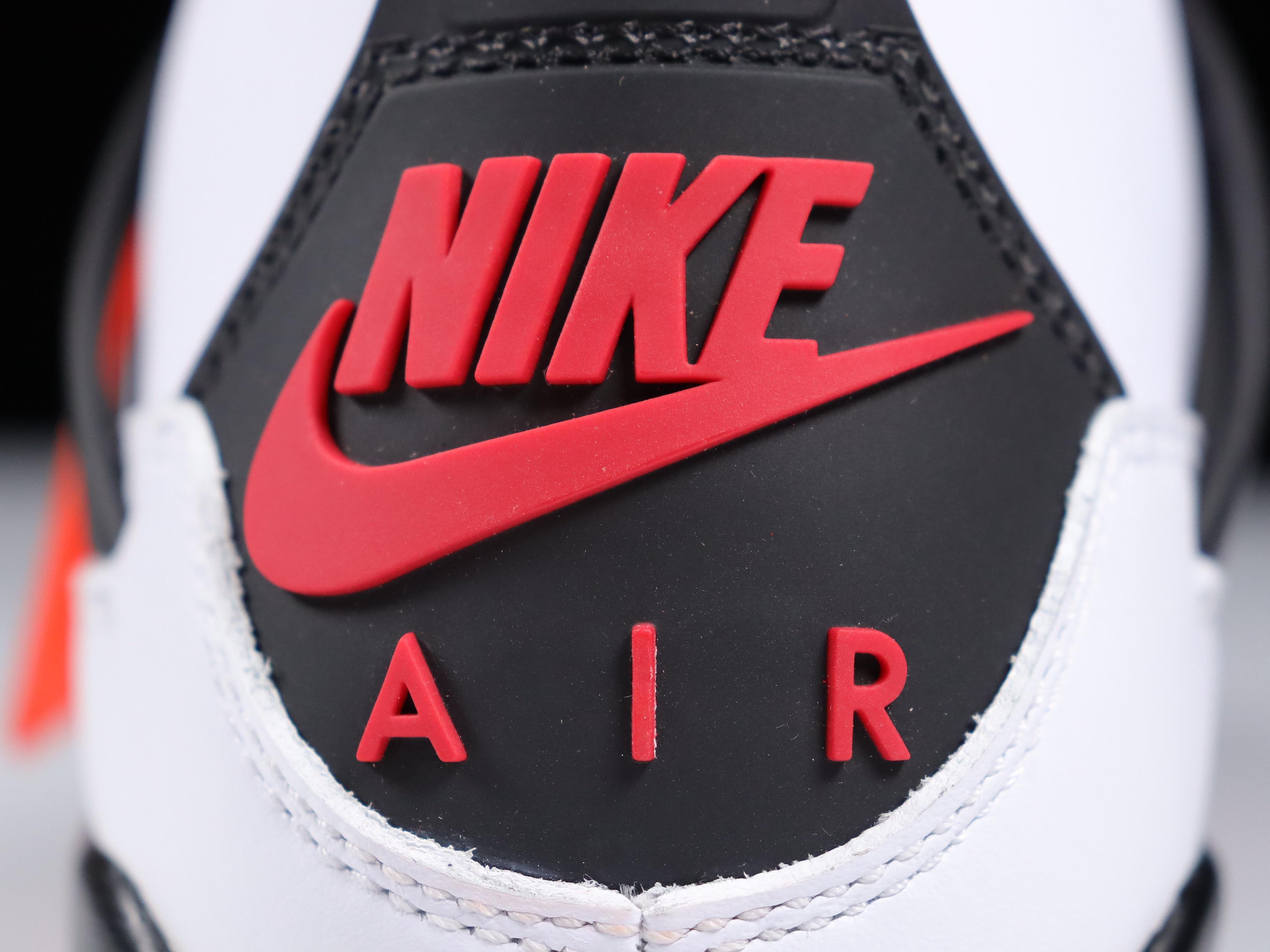 AJ4火焰红 尺码：41-46纯原-Air Jordan 4 AJ4 黑白红 情侣款火焰红 2020复刻