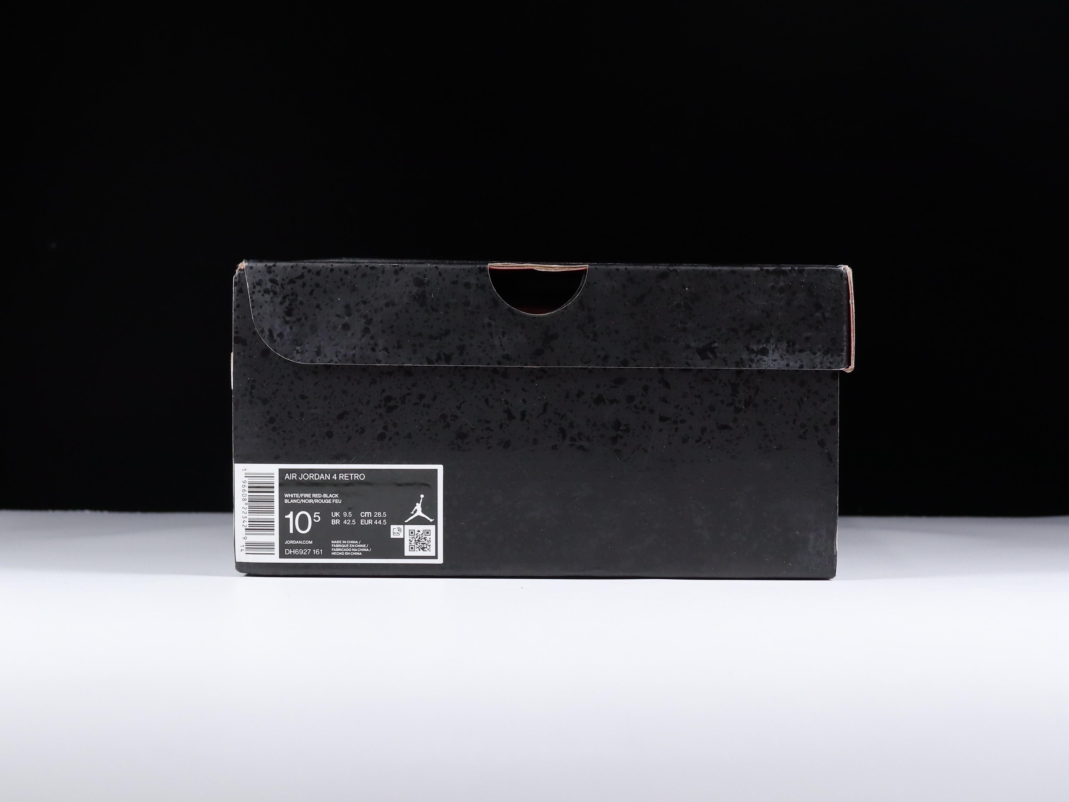 AJ4白黑红 尺码:41-46纯原-Air Jordan 4“Neutral Grey”白黑红 DH69