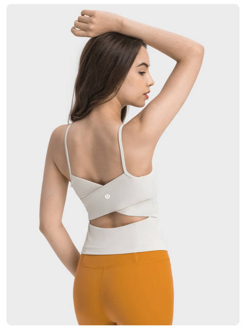 Lululemon tank yoga white