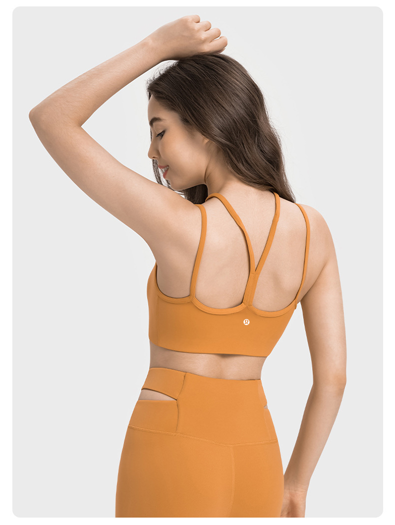 Lululemon Flow Y sports bra yoga black