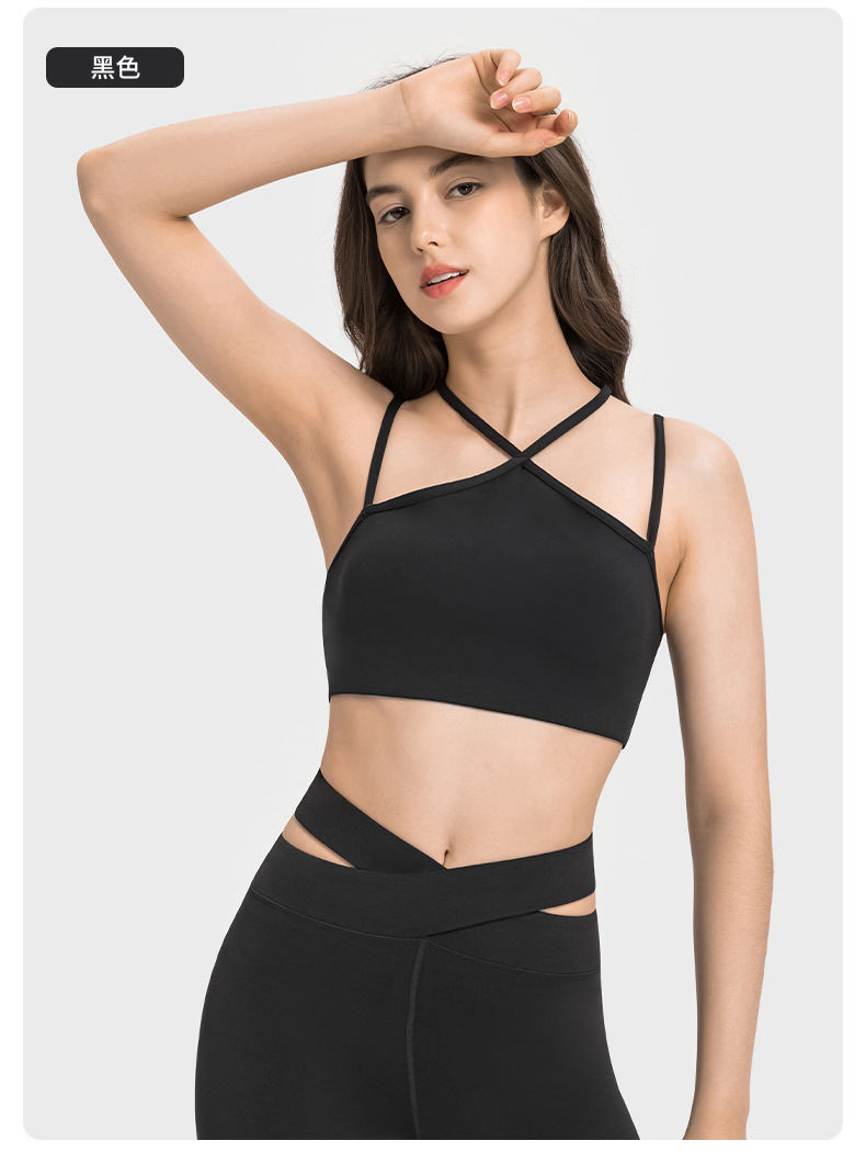Lululemon Flow Y sports bra yoga black