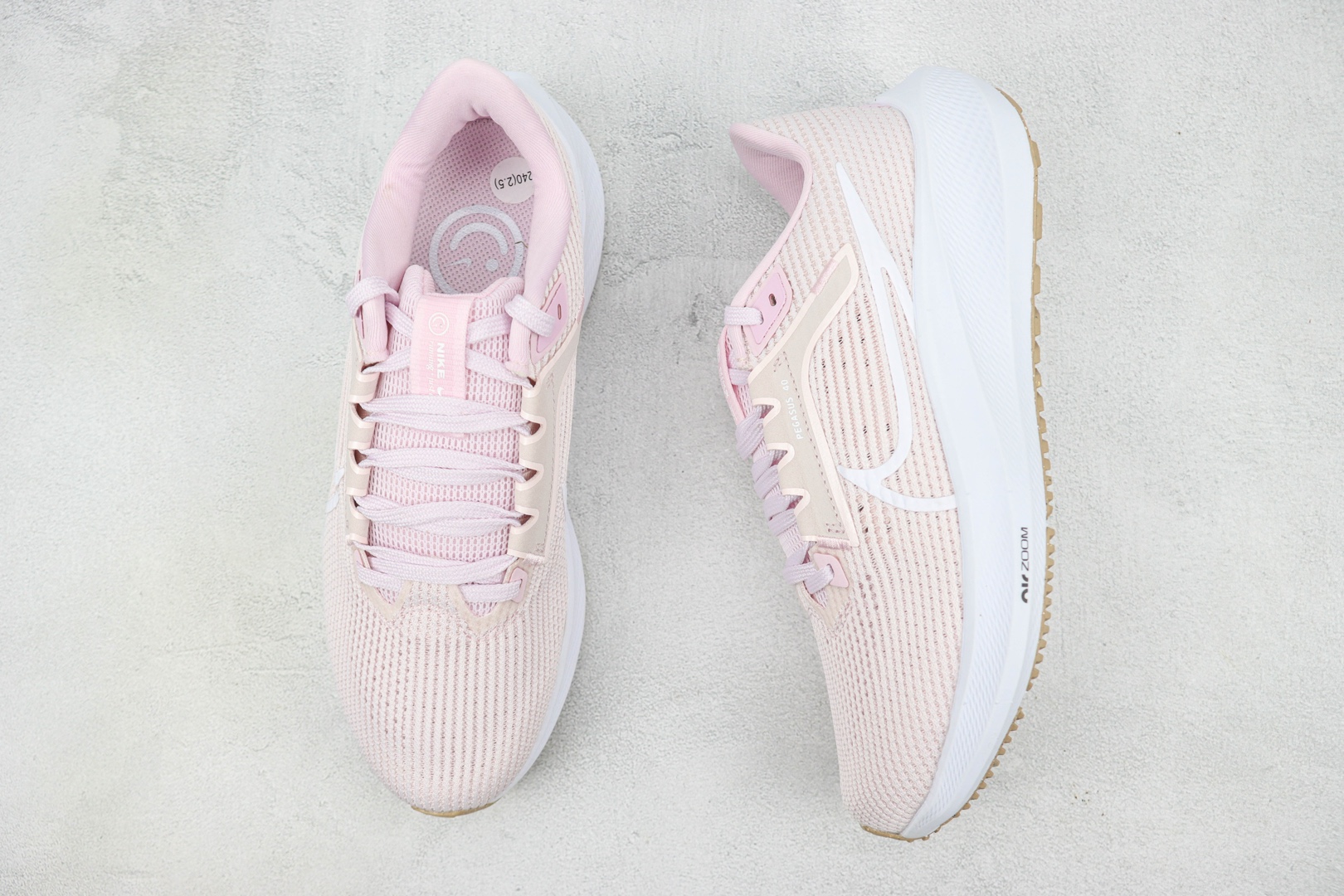 Nike Air Zoom Pegasus 40 Women's Running Shoes - Pink and White - Size 36-40 1 o 1hb6shpn912ahrat1e4tvp2tu12
