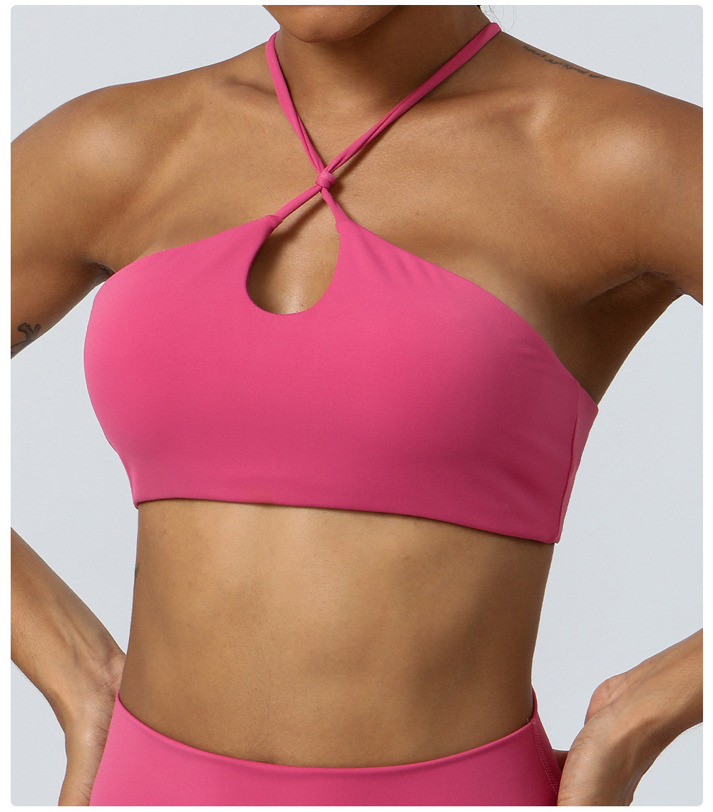 Lululemon sports bra yoga brown