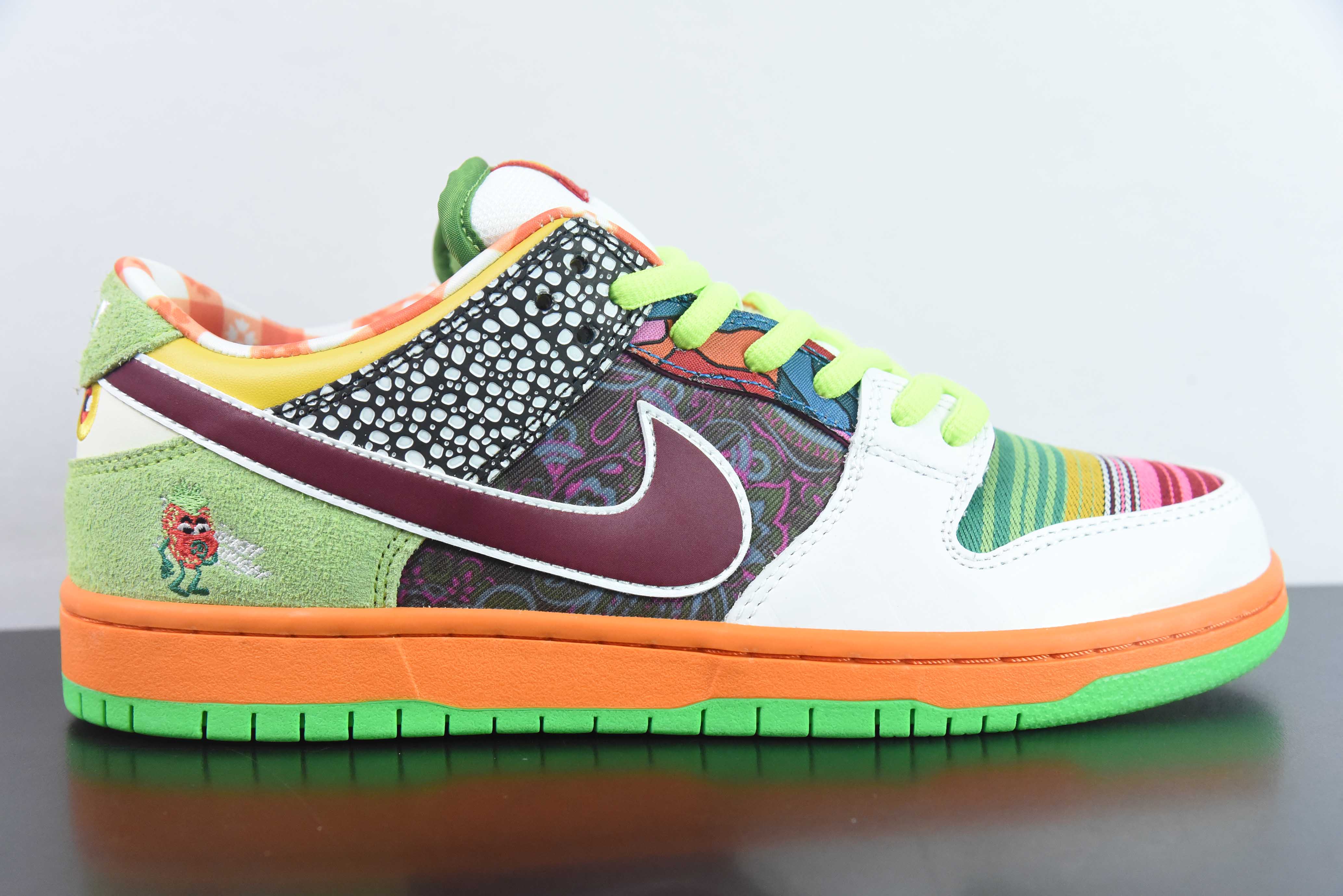 TSR65684353 original Nike SB Dunk Low QS ''What The Paul'' zapatillas casuales de caña baja paloma yin-yang parche irre…