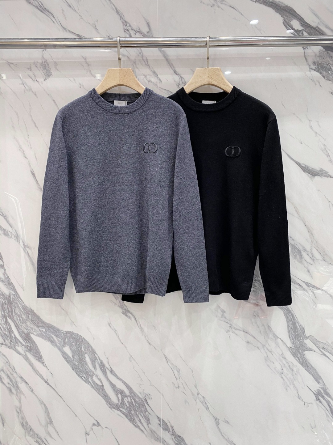 Dior Clothing Sweatshirts Cashmere Spandex Wool Fall/Winter Collection