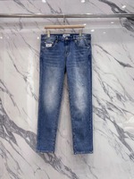 Dior Clothing Jeans Designer 7 Star Replica
 Embroidery Men Cotton Denim Spring/Summer Collection