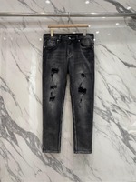 Dior Clothing Jeans Men Cotton Fall/Winter Collection Casual