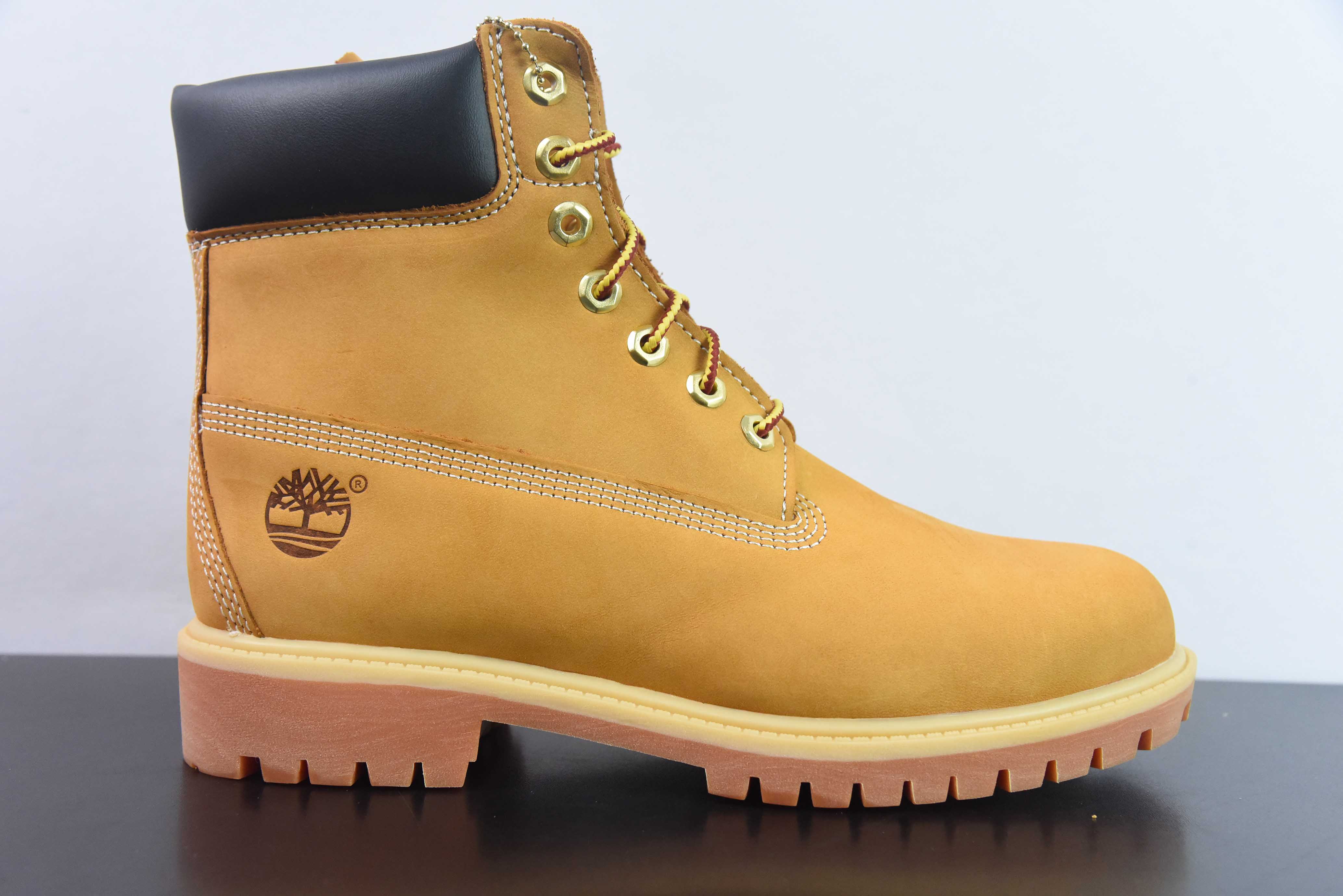 EUE63350340 Timberland/Classic high-top 7 hoyos negro 10073 amarillo 10061 impermeable de alta gama Versión s…