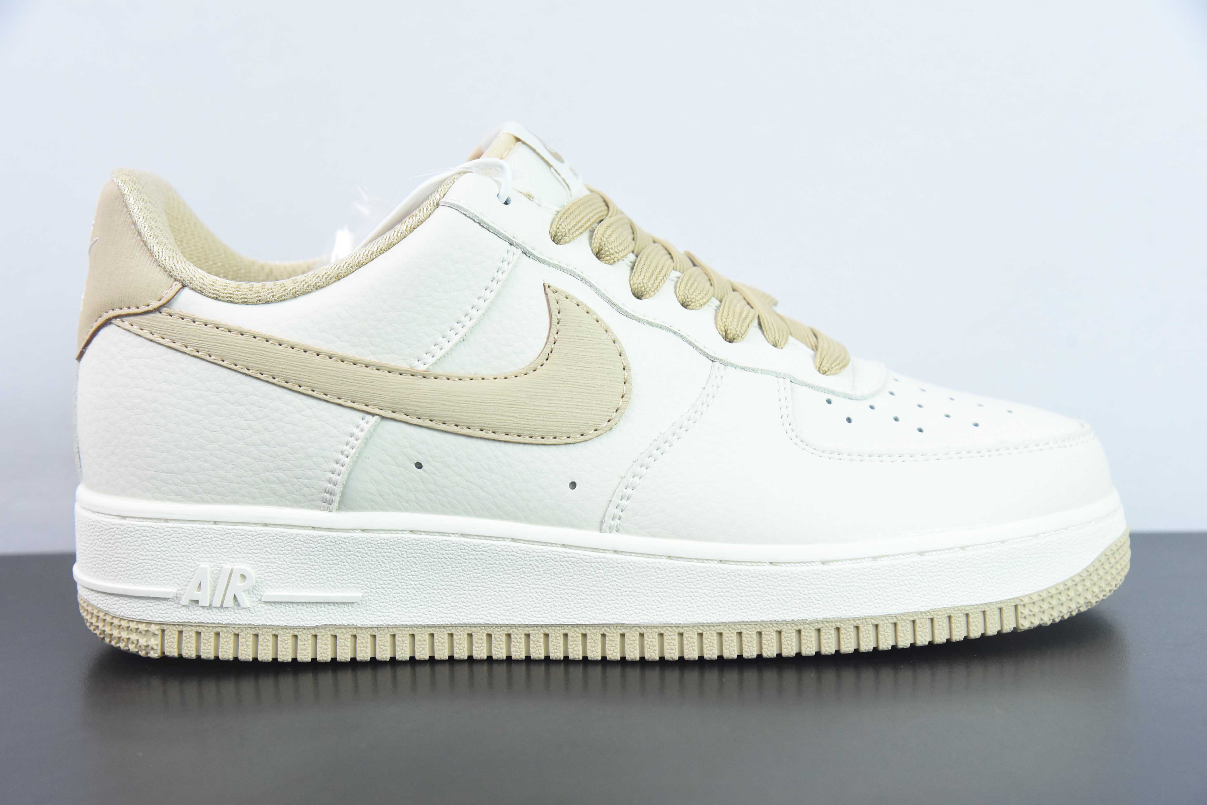 XAU89952736 Nk Air Force 1'07 Low 米卡其配色 空军一号低帮休闲板鞋 货号：GR5263-023 尺码：36-45