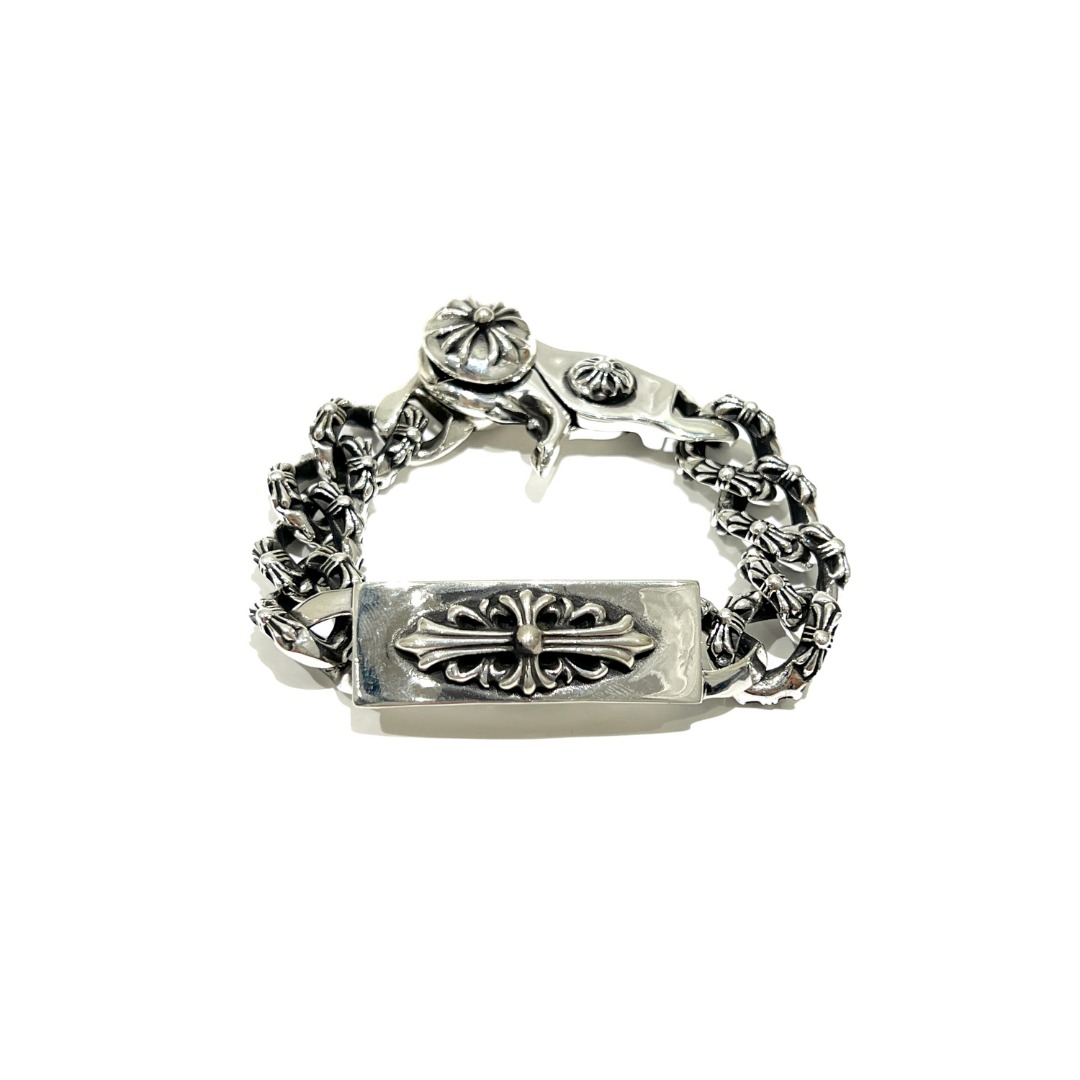 NO:115162,Chrome Hearts ID cross flower lobster clasp bracelet, jewelry boutique, chrome hearts, chrome hearts, bracelet19860909Chrome Hearts克罗心 ID款十字花全花龙虾扣手链,饰品精品,chrome hearts,chrome hearts,bracelet,Jewelry