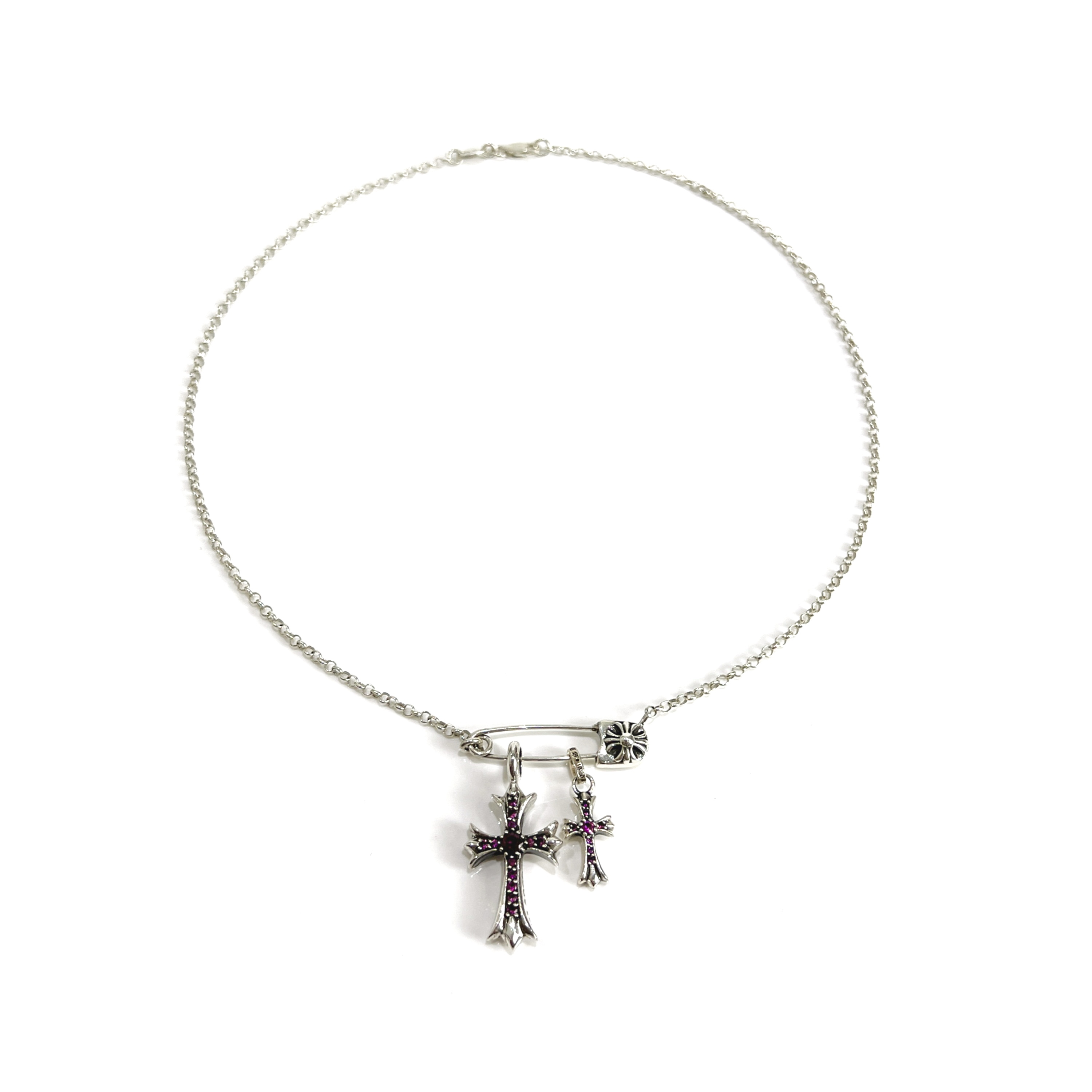 Necklace Pendant, 925 Silver Diamond Custom