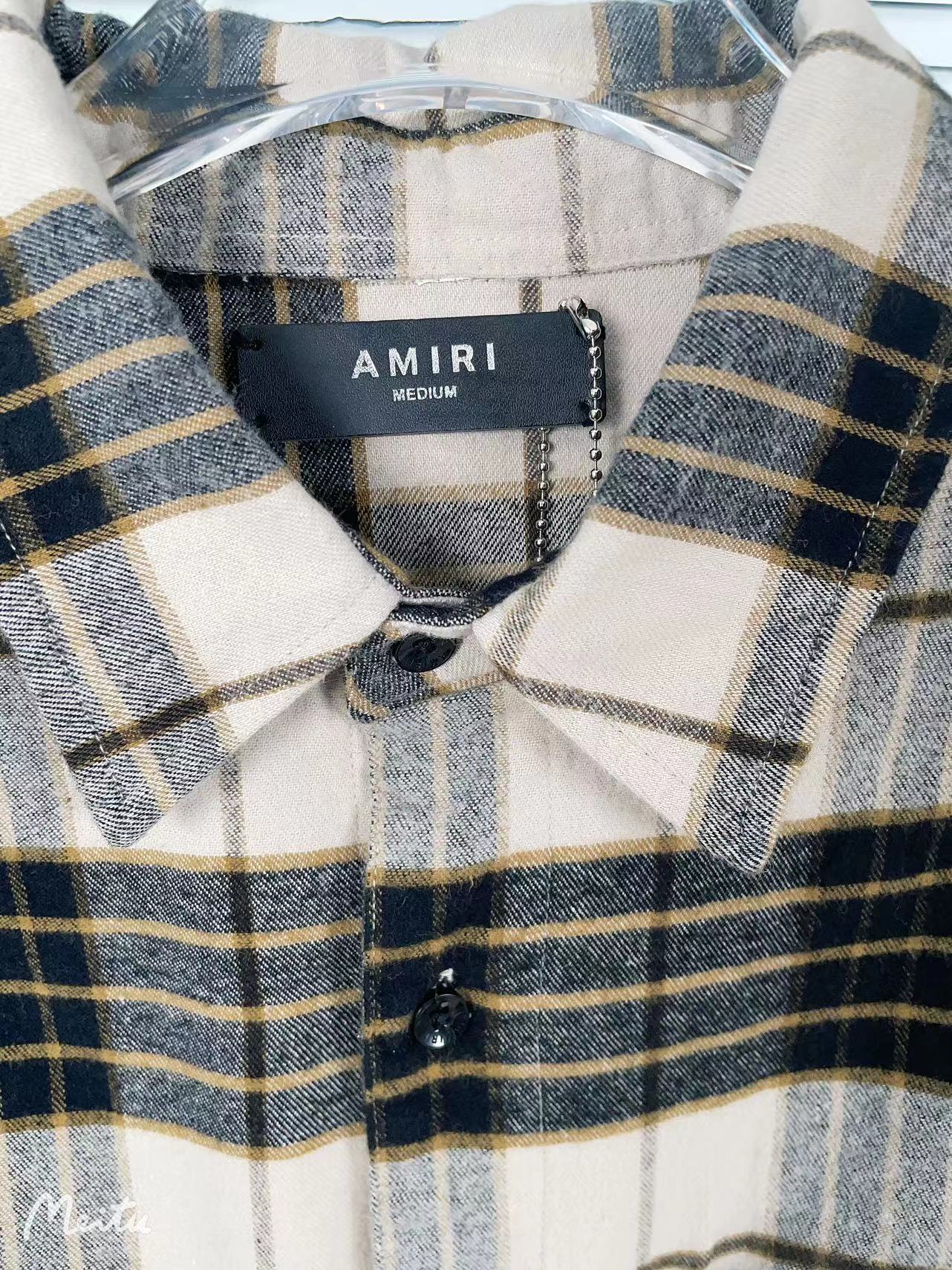S-S 7107 #AMIRI-SHOT SHIRT, SIZE: S M L XL - 图片 5
