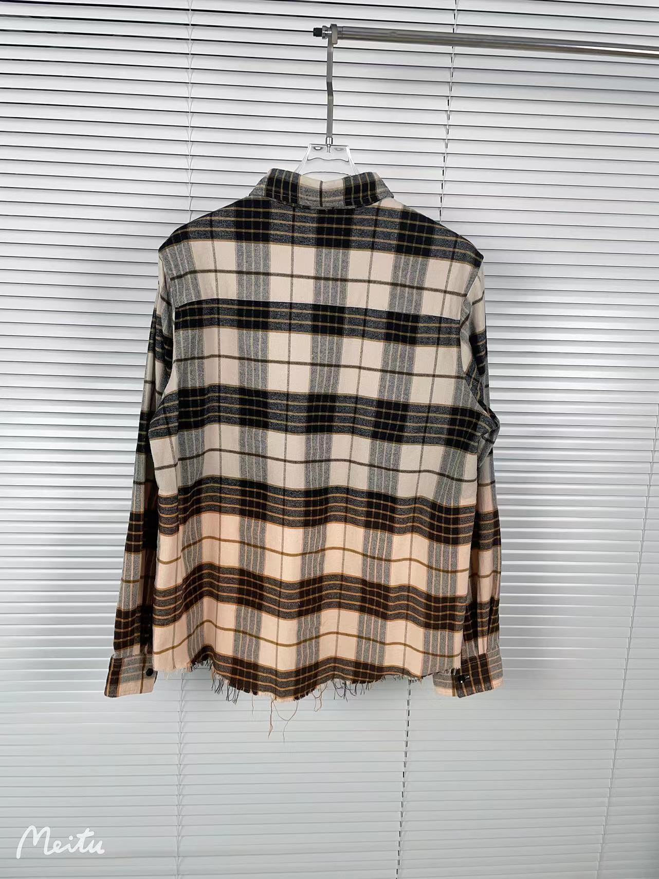 S-S 7107 #AMIRI-SHOT SHIRT, SIZE: S M L XL - 图片 2