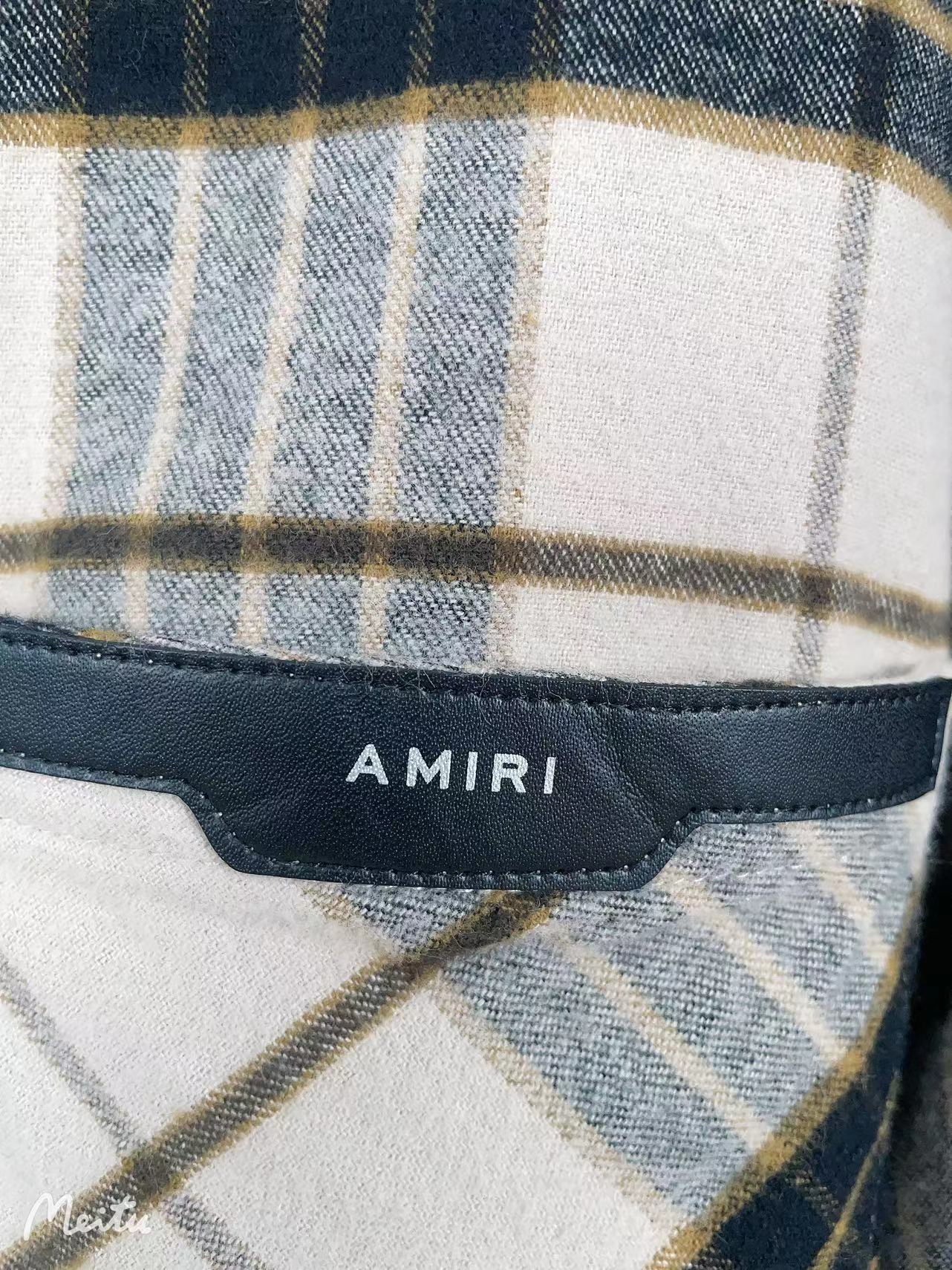 S-S 7107 #AMIRI-SHOT SHIRT, SIZE: S M L XL - 图片 3