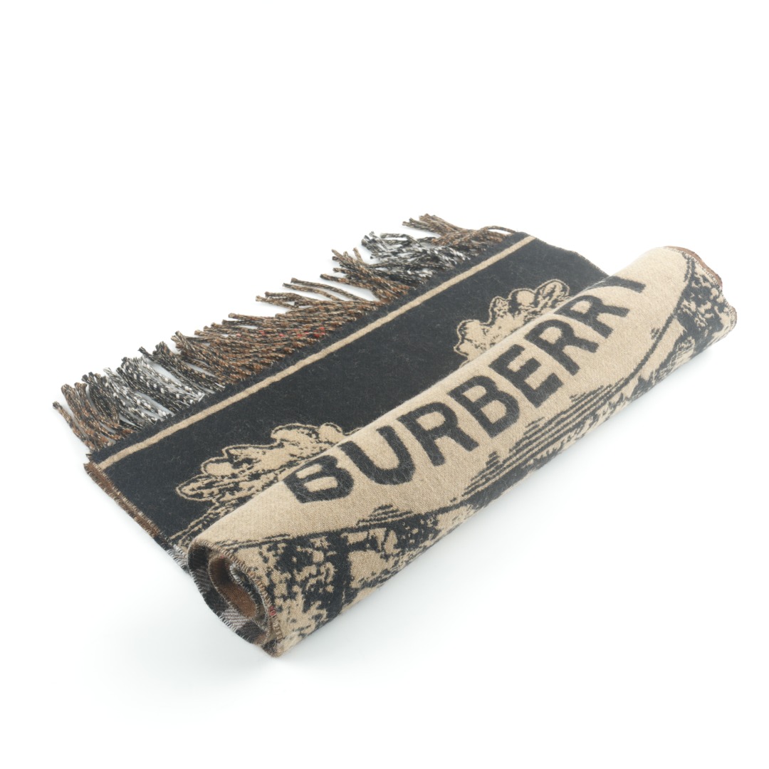 Burberry Haute Couture Silk Twill Scarf Shawl Ref.13AB0D24 3