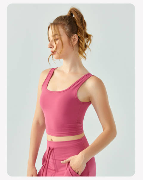 Lululemon tank yoga pink