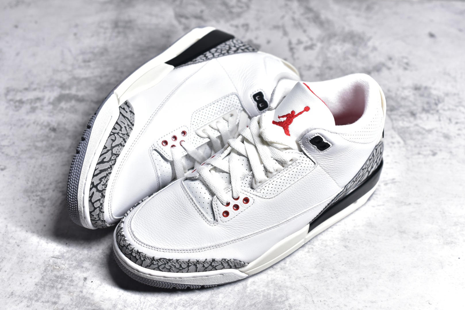 新货#LJ特供版AirJordanAJ3Retro做旧白水泥DN3707-100目前市场最推荐的产品市场