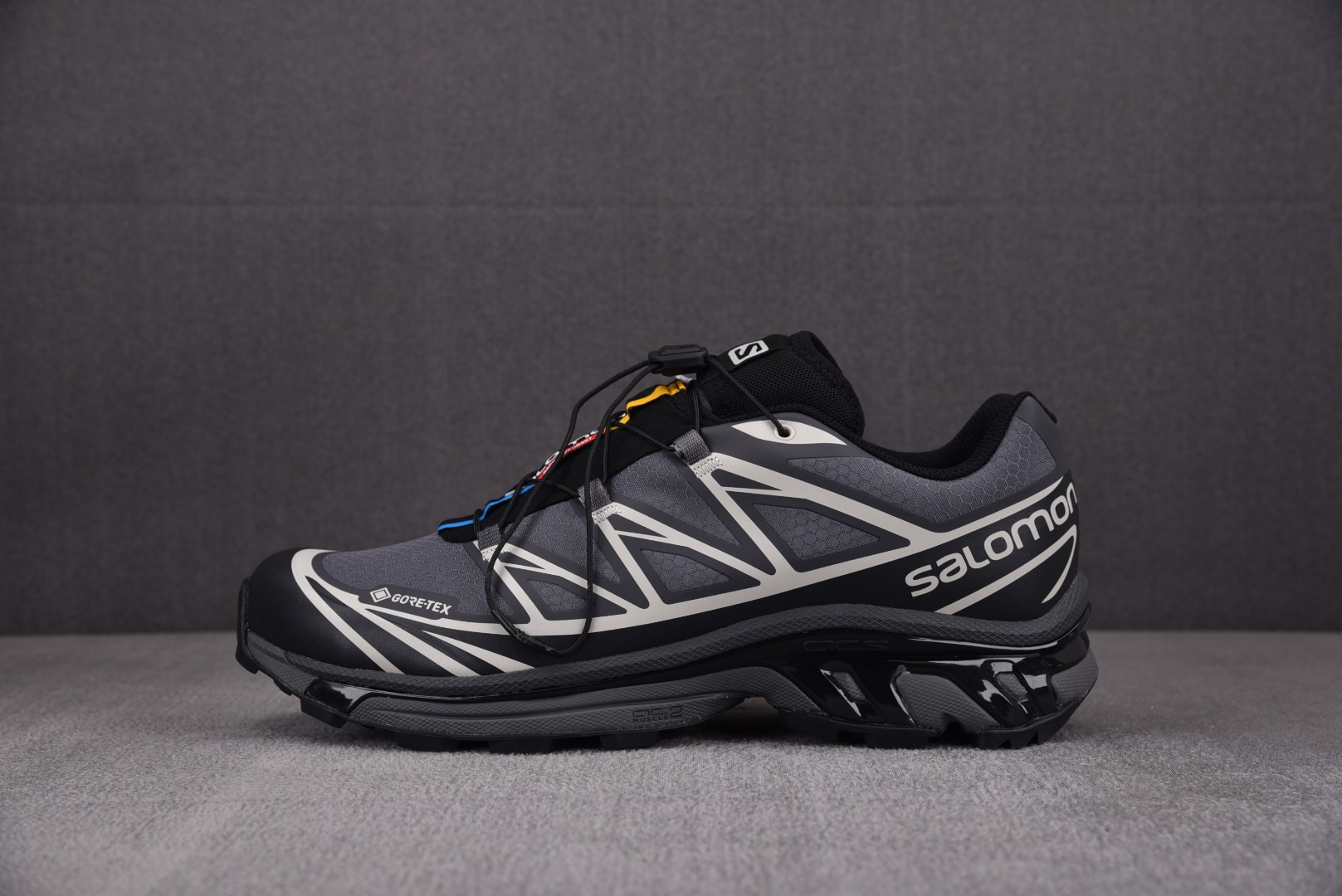 XT-6萨洛蒙尺码:36-46.5总裁R版出品-SALOMONXT-6GORE-TEX黑灰银416635