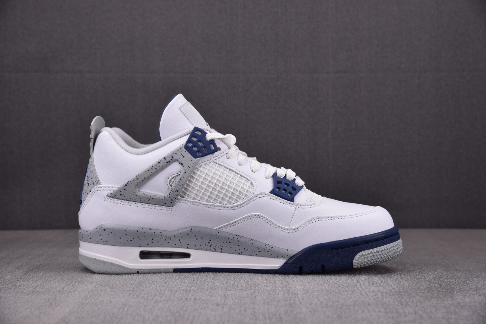 AJ4午夜蓝Size:40-48.5总裁R版出品-AirJordan4RetroMidnightNavy