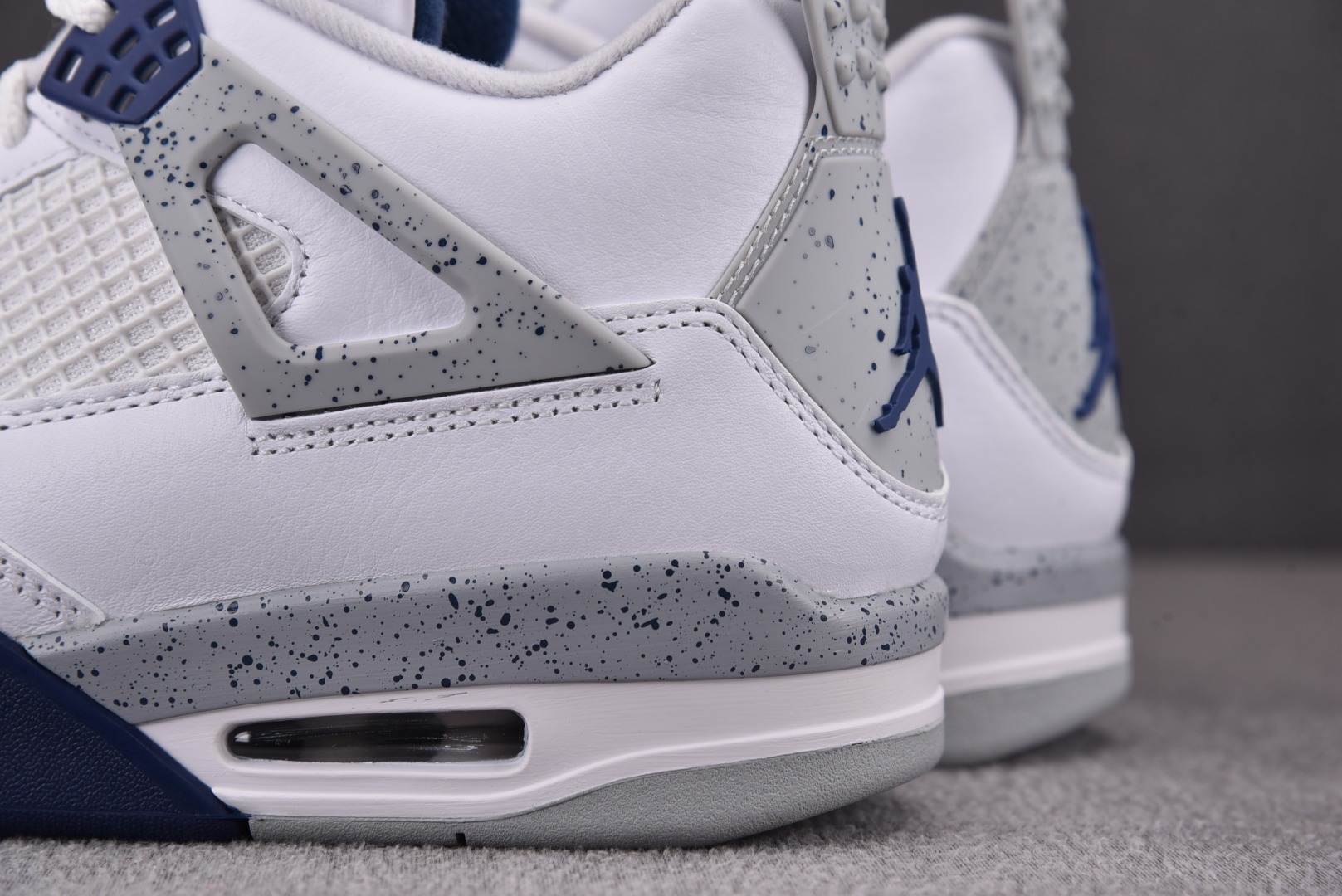 AJ4午夜蓝Size:40-48.5总裁R版出品-AirJordan4RetroMidnightNavy