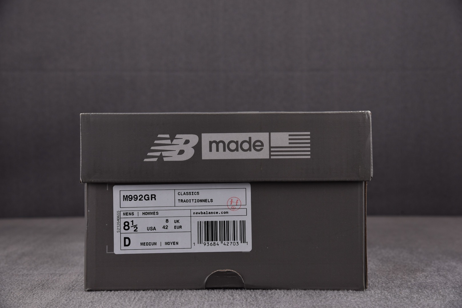 NB992 尺码:36-47New Balance 1112 元祖灰 M992GR YZ004