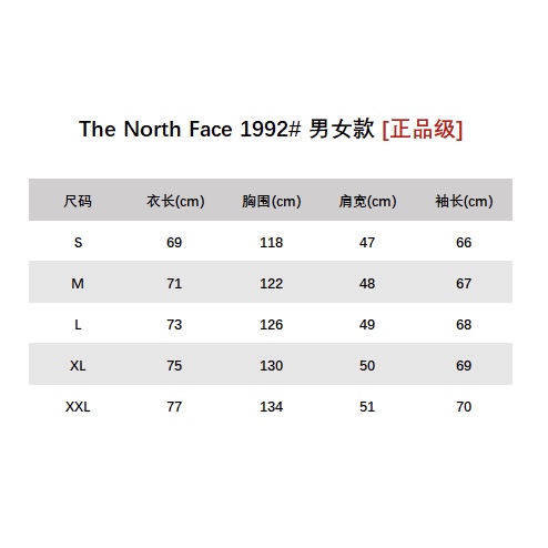 The North Face 1992 30th Anniversary Edition. White. Unisex. Sizes S-XXL. Classic design with 1992 badge.-Big cat