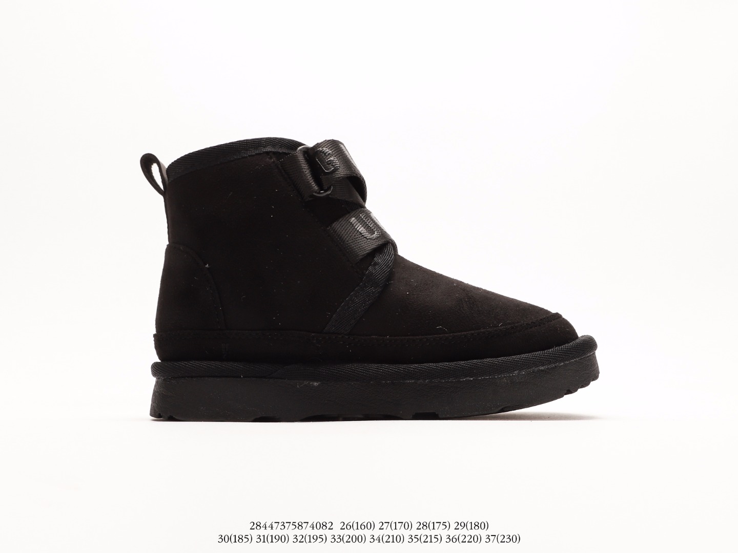 图片[2]-UGG 潮流百搭 英伦风 短筒靴 耐磨防滑 舒适保暖 秋冬休闲厚底雪地鞋注意：图下方显示为实际脚长，单位毫米[手工测量，可能存在5毫米左右的误差] #28447375874082-选品中心