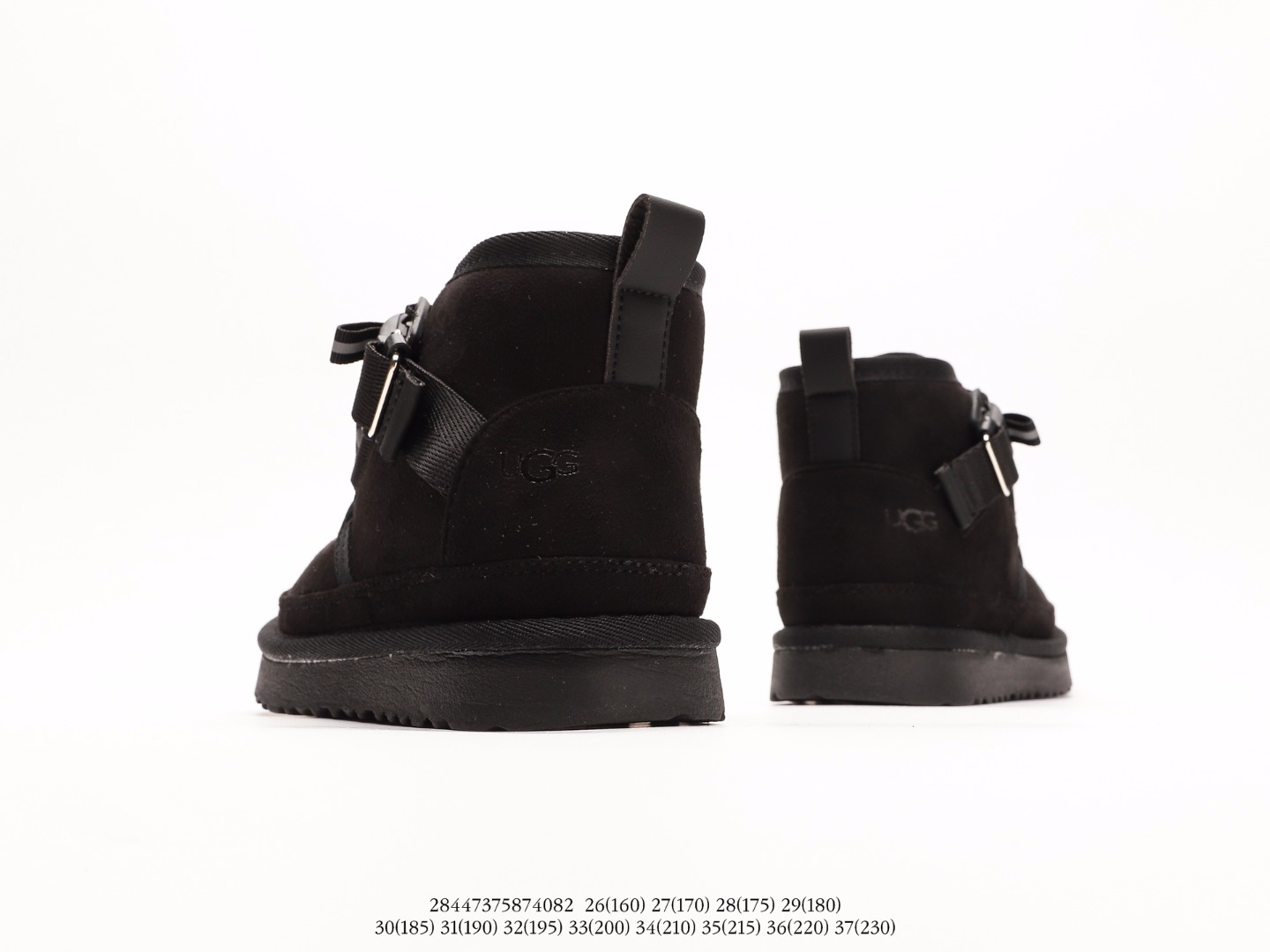 图片[6]-UGG 潮流百搭 英伦风 短筒靴 耐磨防滑 舒适保暖 秋冬休闲厚底雪地鞋注意：图下方显示为实际脚长，单位毫米[手工测量，可能存在5毫米左右的误差] #28447375874082-选品中心