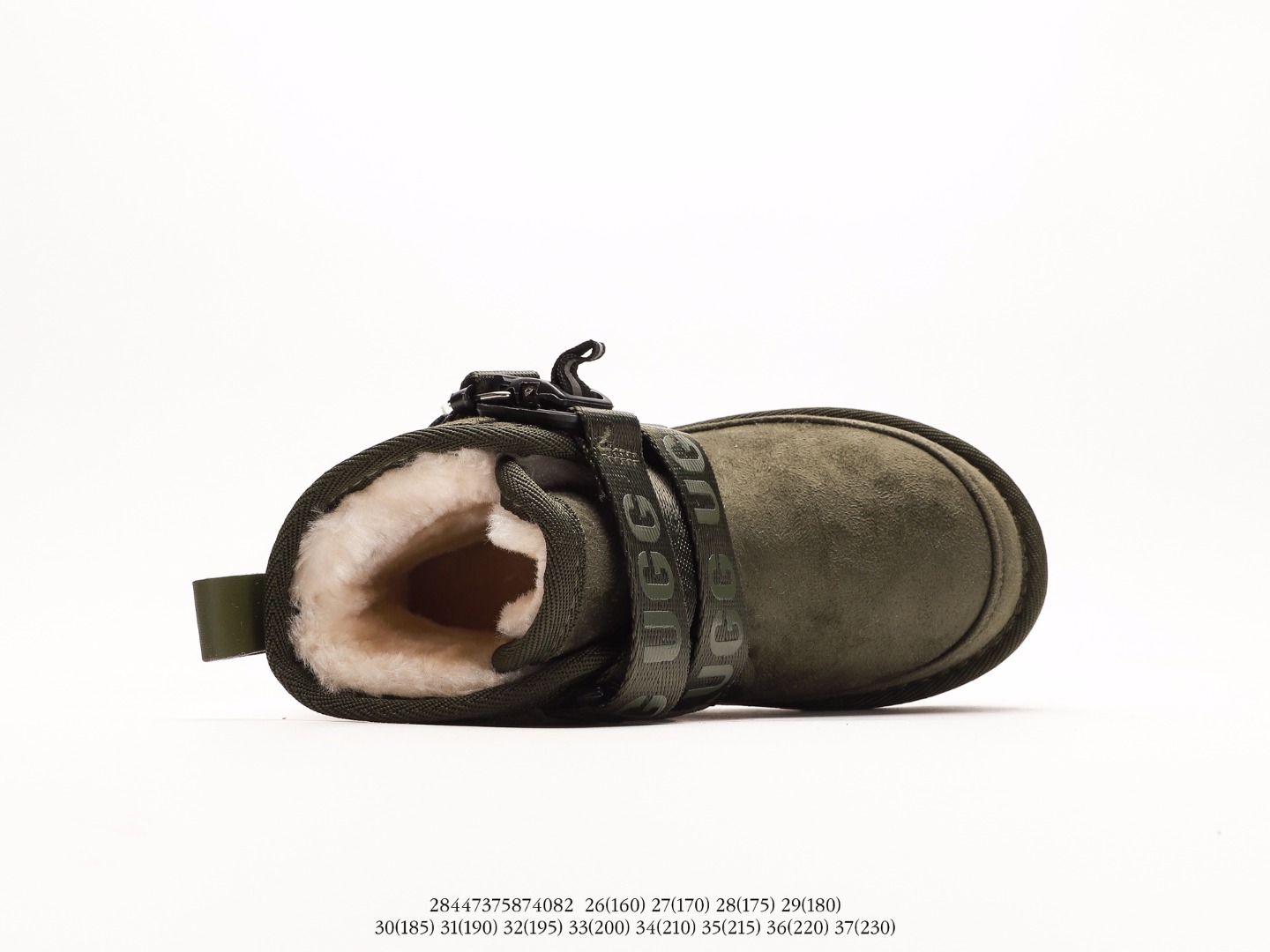 图片[3]-UGG 潮流百搭 英伦风 短筒靴 耐磨防滑 舒适保暖 秋冬休闲厚底雪地鞋注意：图下方显示为实际脚长，单位毫米[手工测量，可能存在5毫米左右的误差] #28447375874082-选品中心