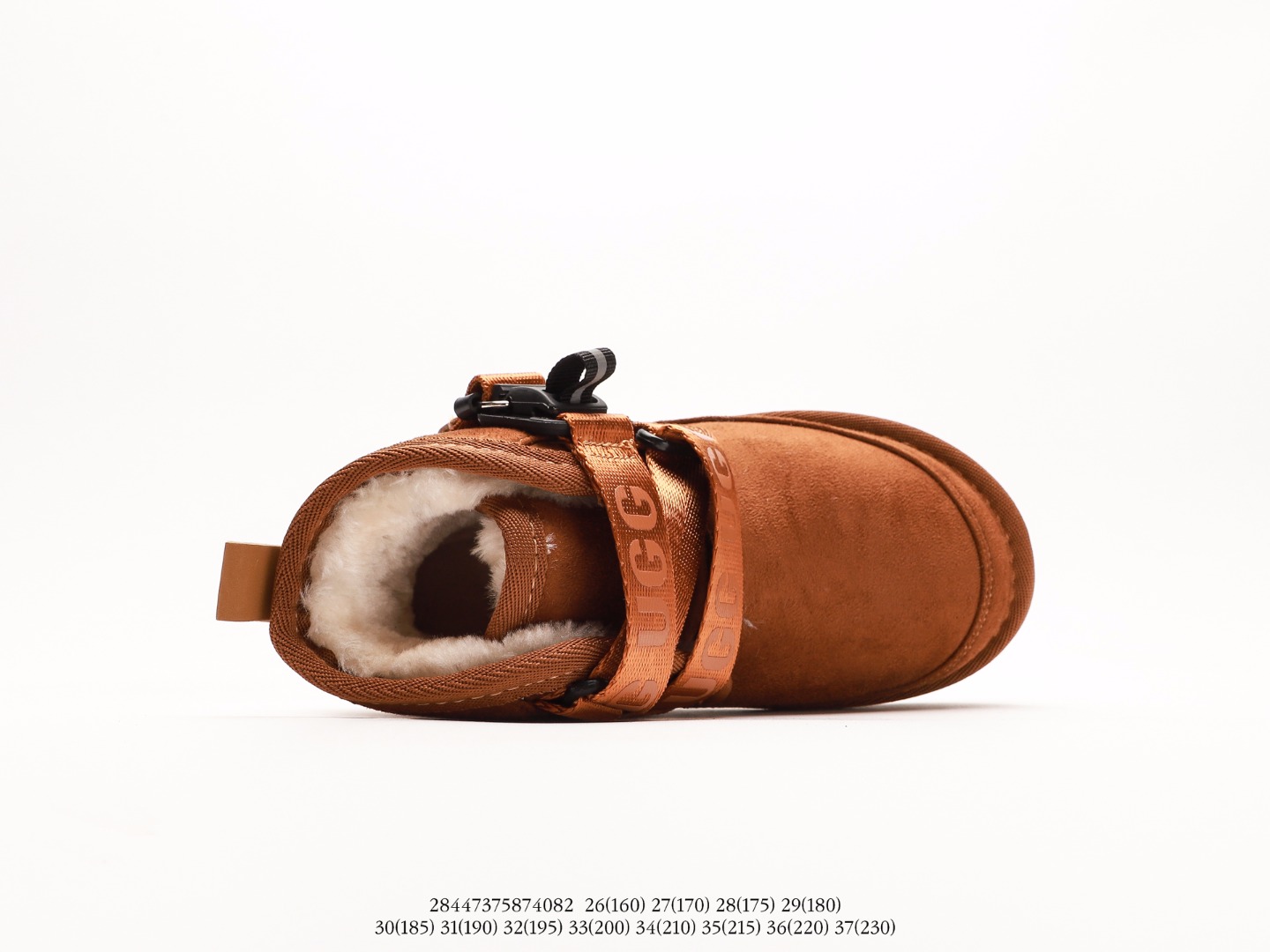 图片[3]-UGG 潮流百搭 英伦风 短筒靴 耐磨防滑 舒适保暖 秋冬休闲厚底雪地鞋注意：图下方显示为实际脚长，单位毫米[手工测量，可能存在5毫米左右的误差] #28447375874082-选品中心