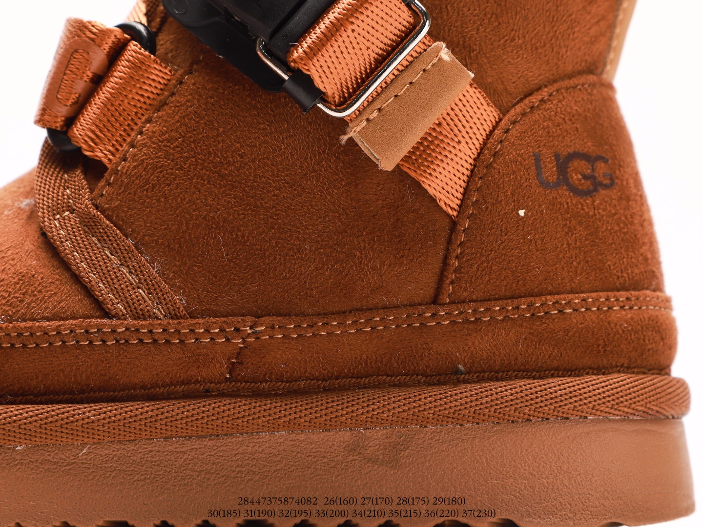 图片[7]-UGG 潮流百搭 英伦风 短筒靴 耐磨防滑 舒适保暖 秋冬休闲厚底雪地鞋注意：图下方显示为实际脚长，单位毫米[手工测量，可能存在5毫米左右的误差] #28447375874082-选品中心