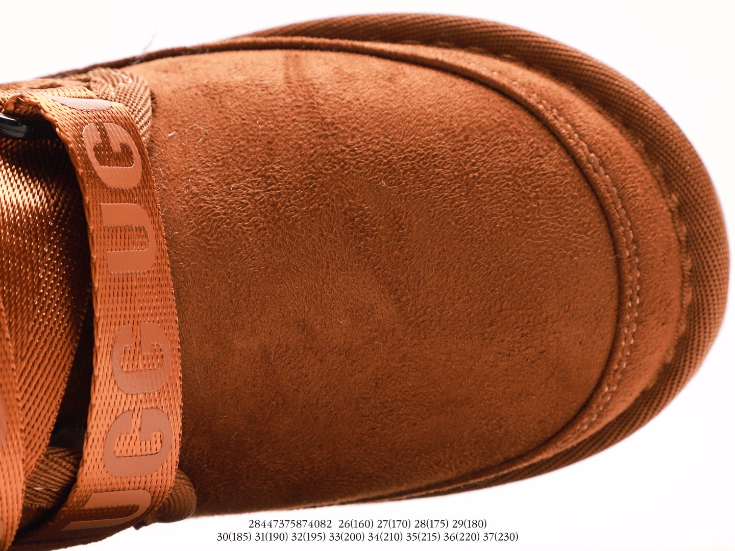 图片[8]-UGG 潮流百搭 英伦风 短筒靴 耐磨防滑 舒适保暖 秋冬休闲厚底雪地鞋注意：图下方显示为实际脚长，单位毫米[手工测量，可能存在5毫米左右的误差] #28447375874082-选品中心