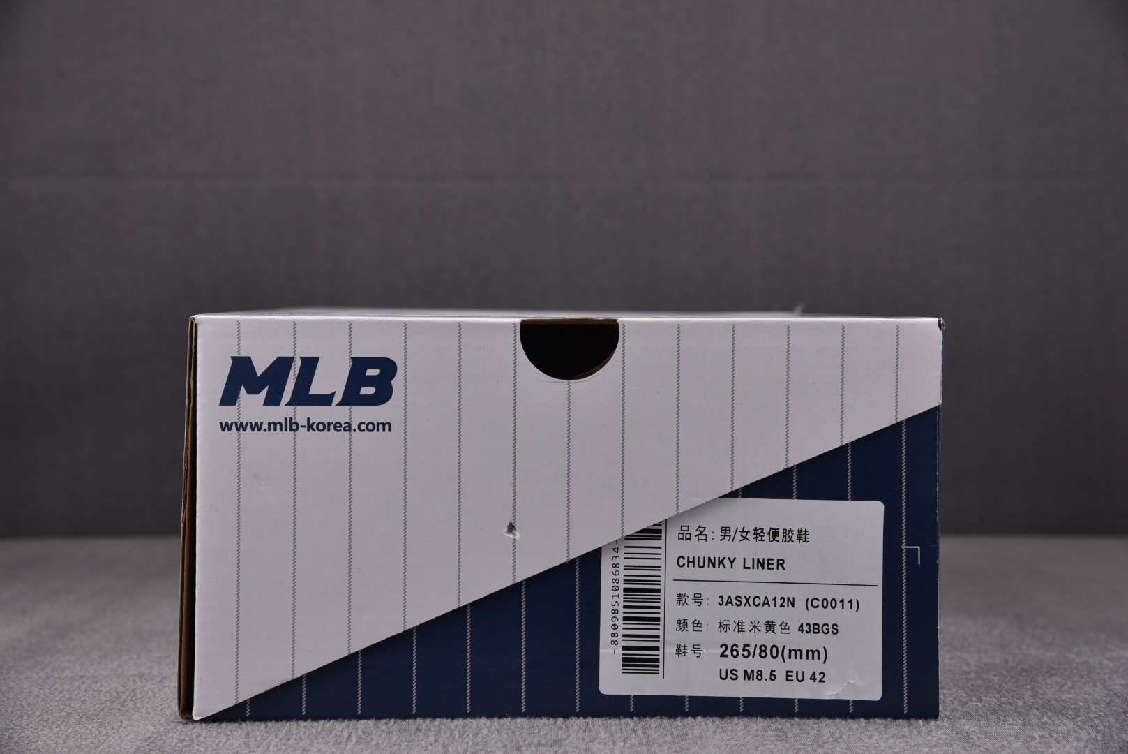 MLB尺码:35-45总裁R版出品-MLBChunkyLinerBasic米黄3ASXCA12N-43B