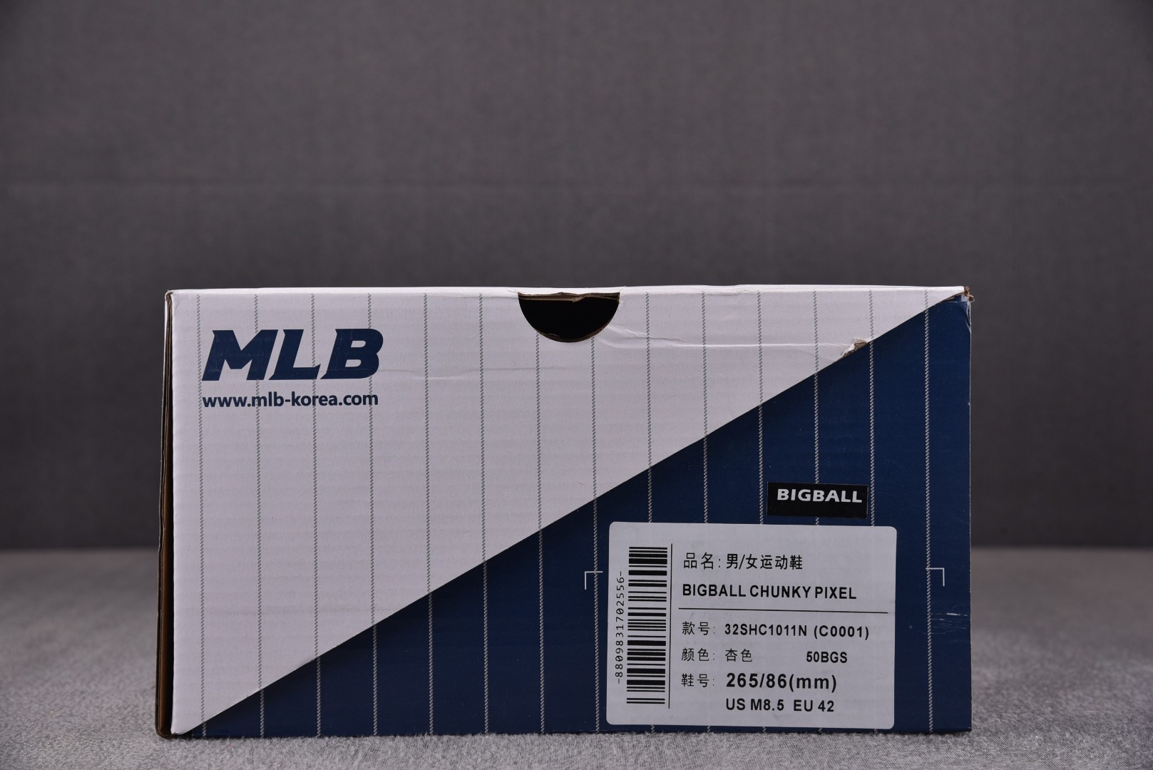 MLB尺码:35-45总裁R版出品-MLBBigBallChunkyA米色3ASHC101N-50BGS
