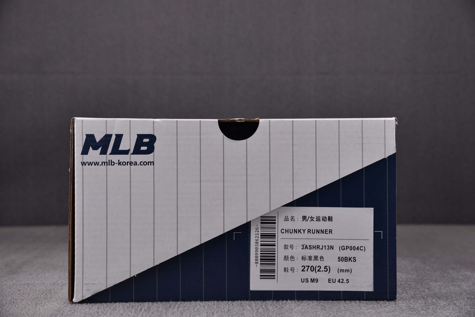MLB尺码:35-45总裁R版出品-MLBChunkyLinerBasic纽约洋基队黑色3ASHRJ13
