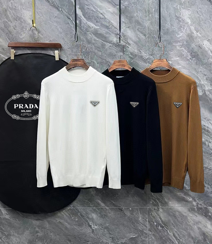 CJCR Prada High-End Sweater Series: Innovative Design, Superior Quality, Various Sizes - 图片 8