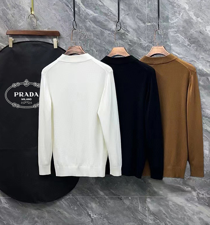 CJCR Prada High-End Sweater Series: Innovative Design, Superior Quality, Various Sizes - 图片 9