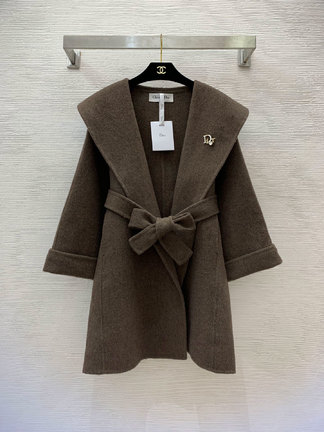 Dior Clothing Coats & Jackets Beige Black Brown Grey White Wool Fall/Winter Collection