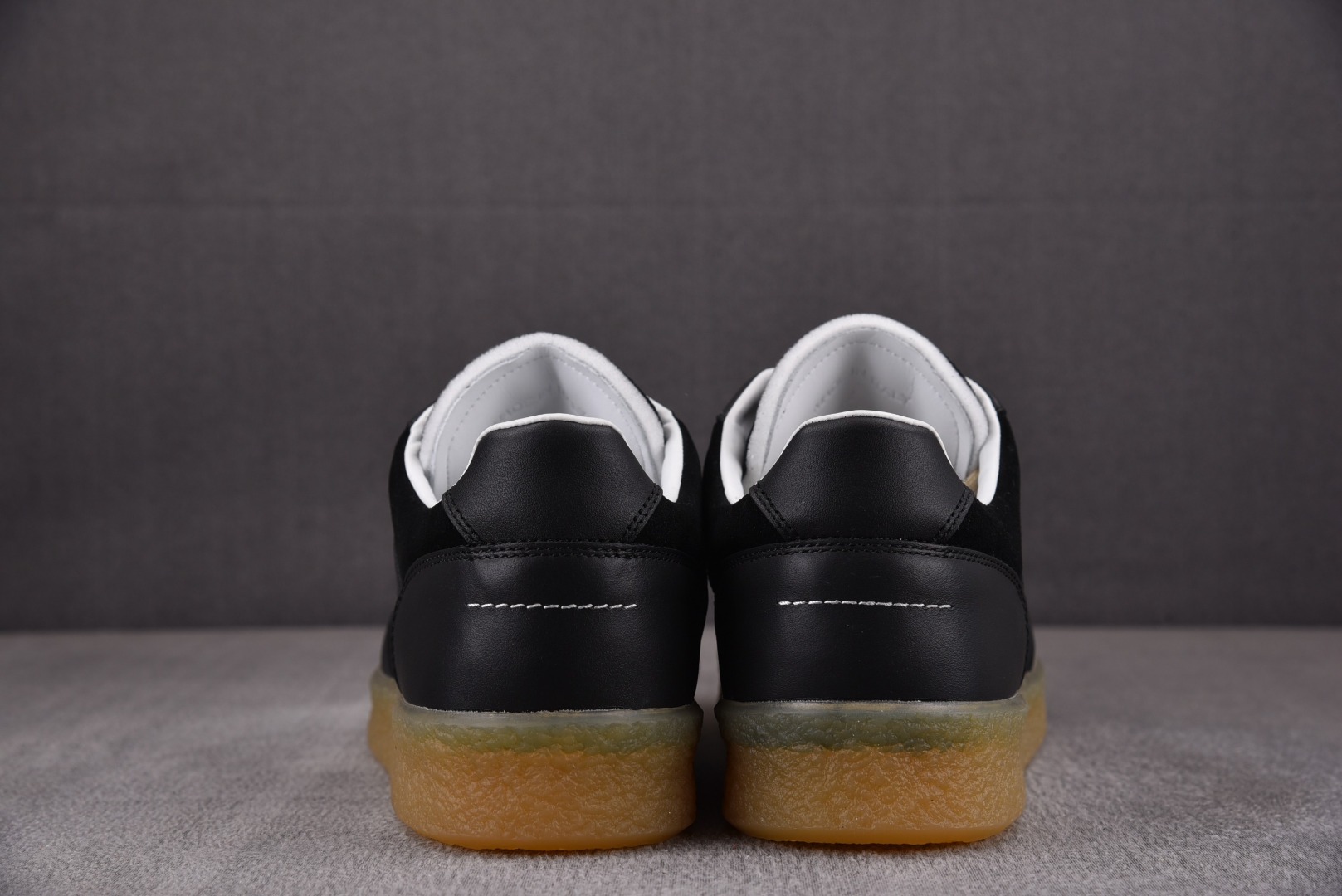 MM6尺码36-45总裁R版出品-MM6MaisonMargiela6Court马吉拉德训鞋黑色