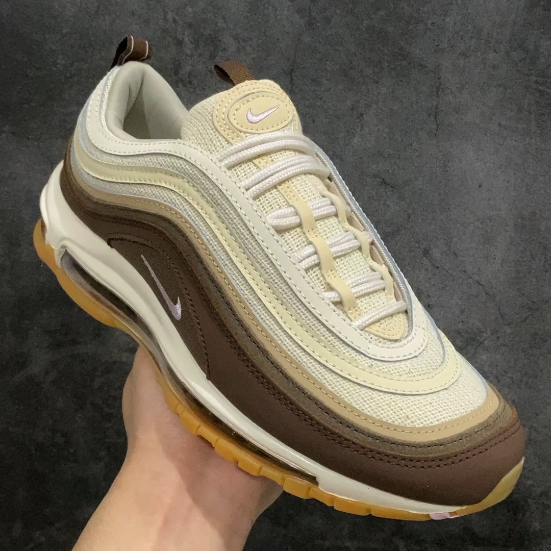 纯原版NKAirMax97OG白棕D