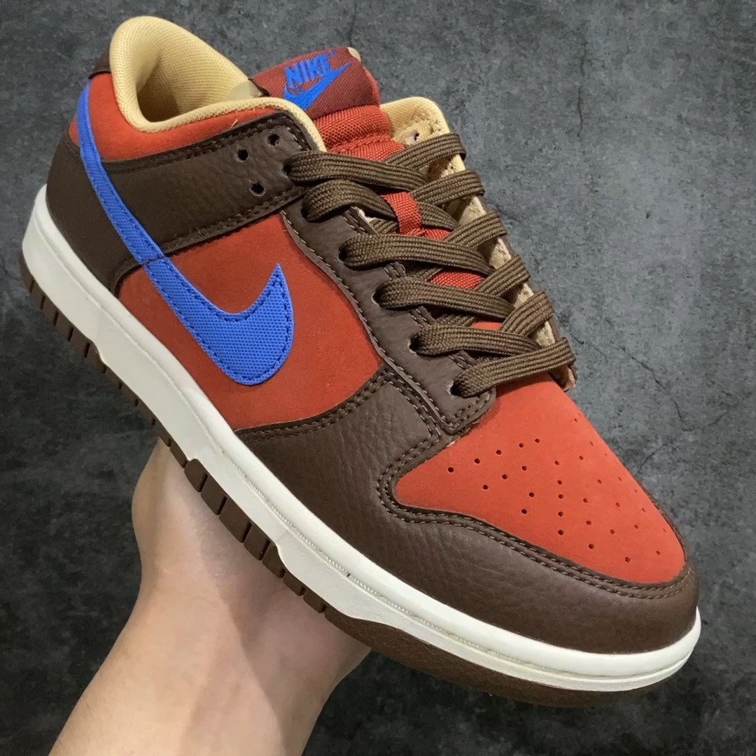 纯原版NikeDunkLow系列棕蓝