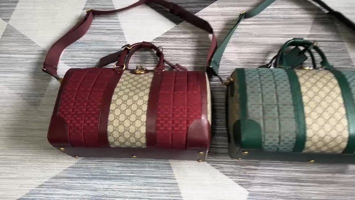 Gucci Travel Bags Canvas PVC