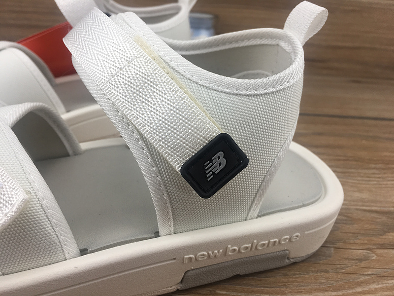 New balance 纽巴伦 NB凉鞋 PJ7F819Z 公司级新百伦二代魔术贴凉鞋 白色 36-44