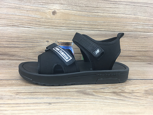 New balance 纽巴伦 NB凉鞋 PJ7F819Z 公司级新百伦二代魔术贴凉鞋 黑色 36-44