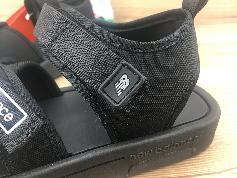 New balance 纽巴伦 NB凉鞋 PJ7F819Z 公司级新百伦二代魔术贴凉鞋 黑色 36-44