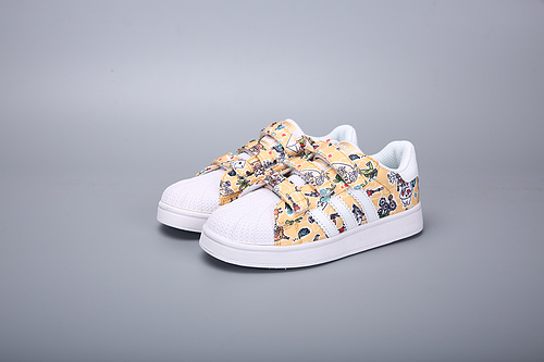 阿迪达斯 adidas 贝壳头 帆布 童鞋 24-35